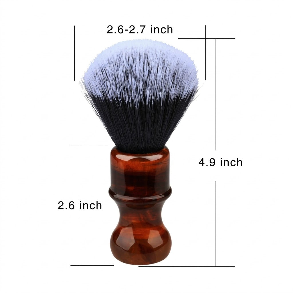 Shaving Soft Brush Platinum Color Shaving Brush